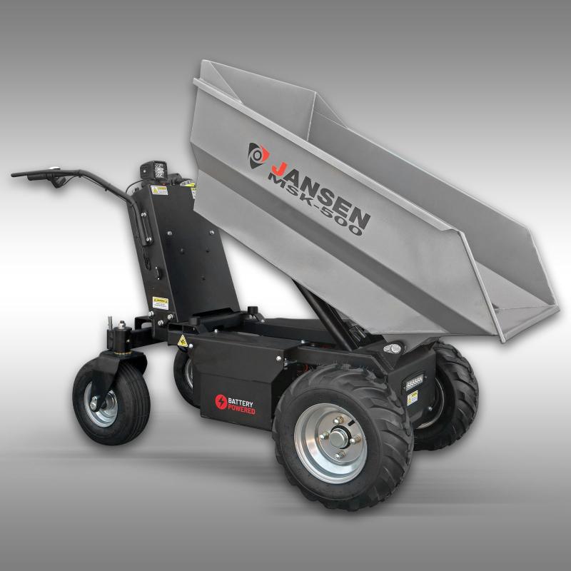 Elektrisk skottkärra MSK-500, 1000W, minidumper