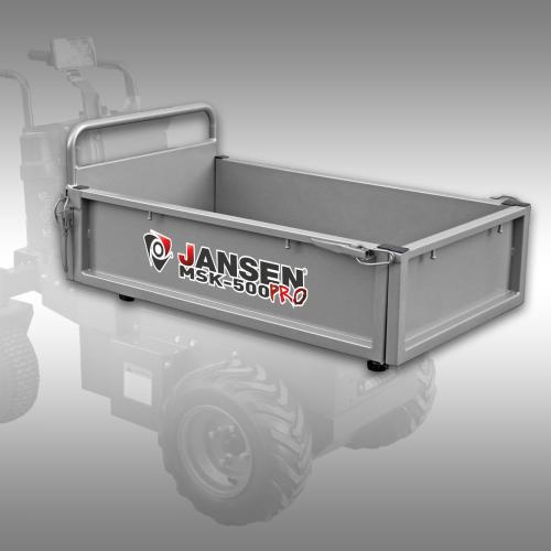 Platt tippflak för Jansen MSK-500pro, stor lastyta