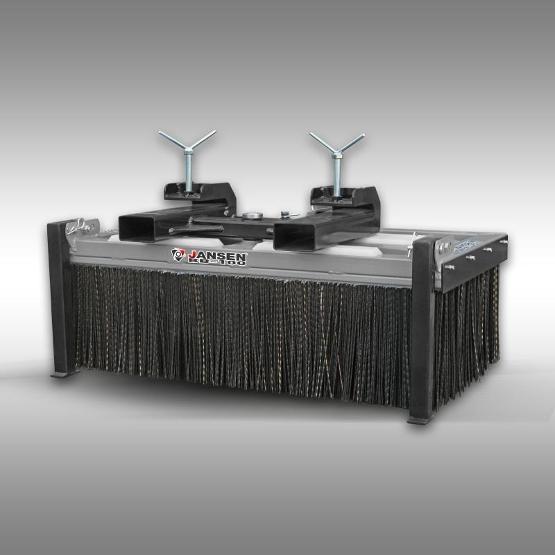 Sopborste Gaffelborste Jansen BB-100 till kompaktlastare och larvdumper