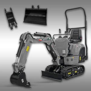 Minigrävare Jansen® MB-800, bensinmotor komplett set