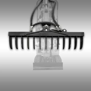 Hydraulisk svängbar kratta för minigrävmaskin Jansen MB-800