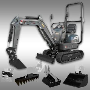 Minigrävare JANSEN® MB-700, 8,5 hk bensin, komplett set