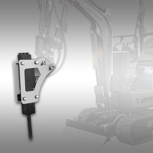 Hydraulhammare för JANSEN® MB-700 inkl. mejslar