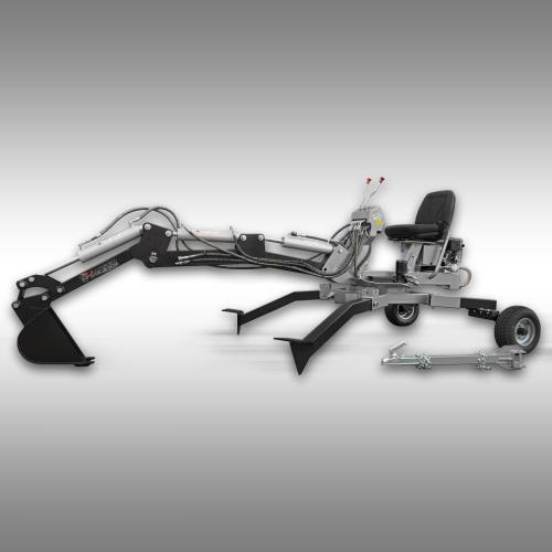 Minigrävare ATV MB-360° rotation 10HK bensin inkl. 20cm skopa