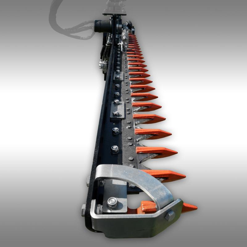 Hydraulisk häcksax FMB-180, vassklippning, kantklippare