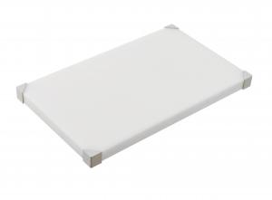 Cut board 504x304x34mm white
