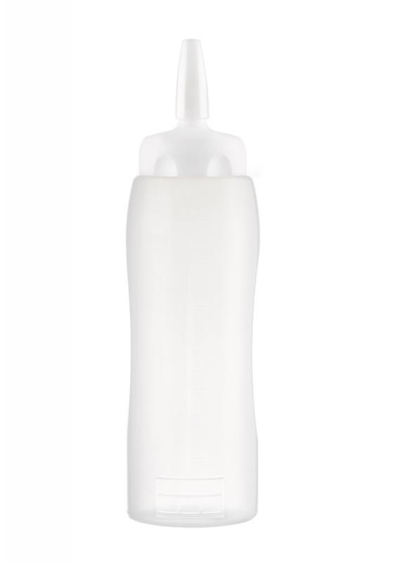 Squeeze sauce bottle 75cl white