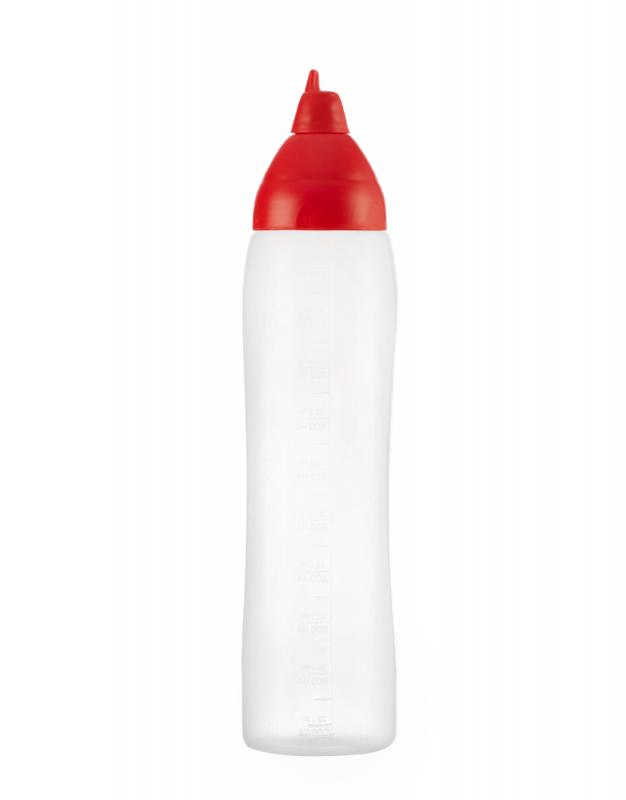 Squeeze sauce bottle 100cl red