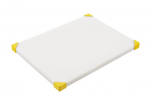 Cut board 404x304x24mm yellow