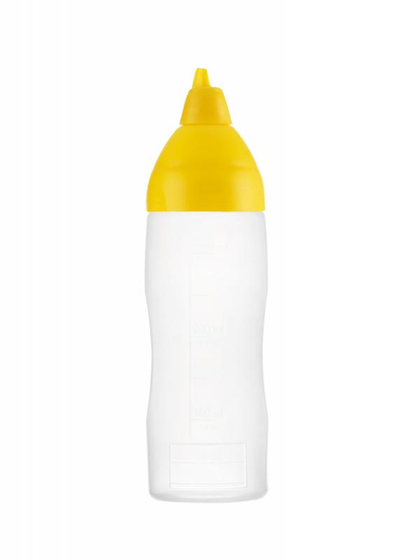 Squeeze sauce bottle 35cl yellow