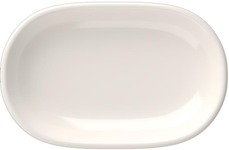 Transparent Magnus Oval Platter 14 cm