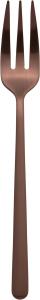 Cake Fork Nardo Mat Copper