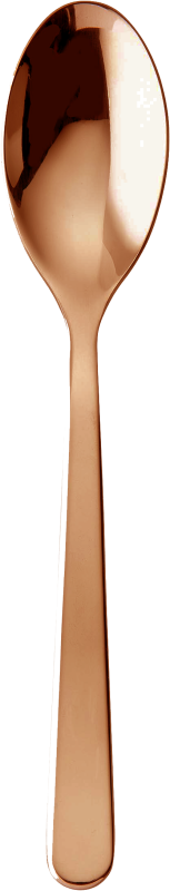 Dessert Spoon Soft Mat Copper