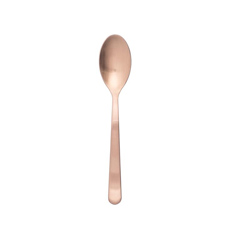 Tea Spoon Soft Mat Copper