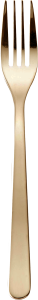 Dessert Fork Soft Mat Champagne