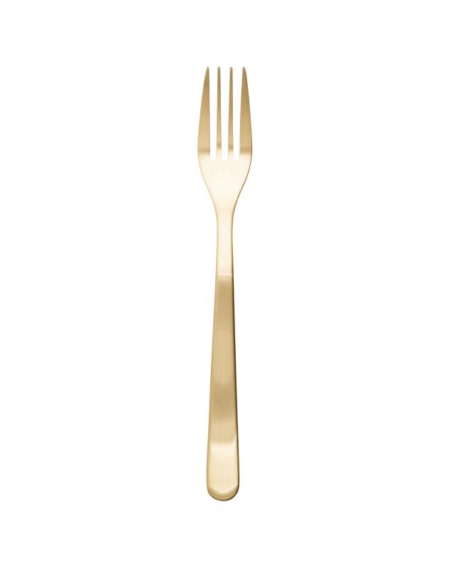 Table Fork Soft Mat Champagne