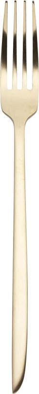 DESSERT FORK ORCA MAT CHAMPAGNE