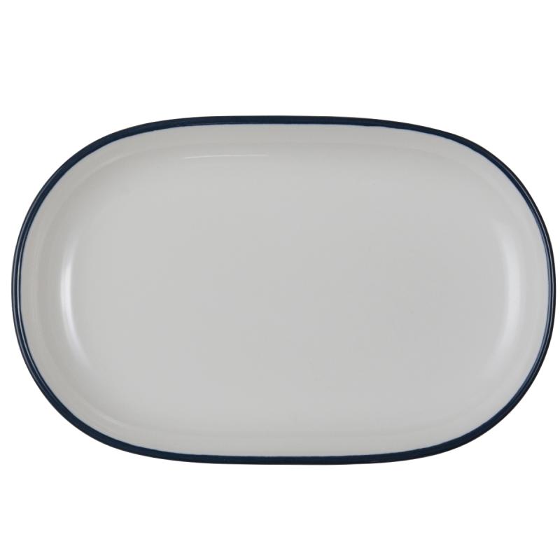 Modest Navy Magnus Oval Platter 14 cm