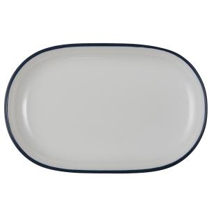 Modest Navy Magnus Oval Platter 18 cm