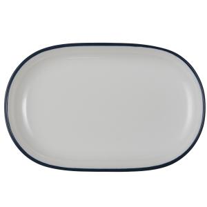 Modest Navy Magnus Oval Platter 23 cm