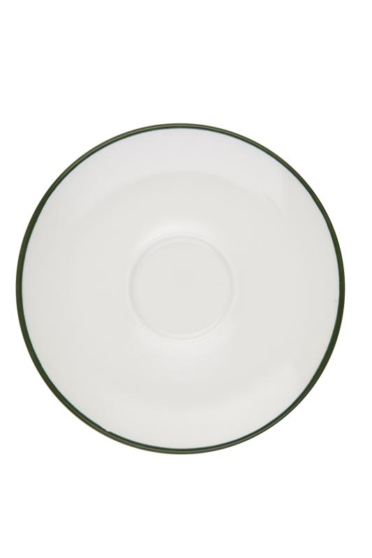 Modest Green Lona Espresso Saucer 12 cm