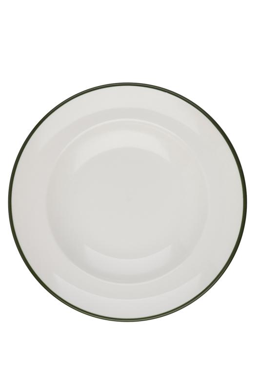 Modest Green Miro Deep Plate 25 cm 420 cc