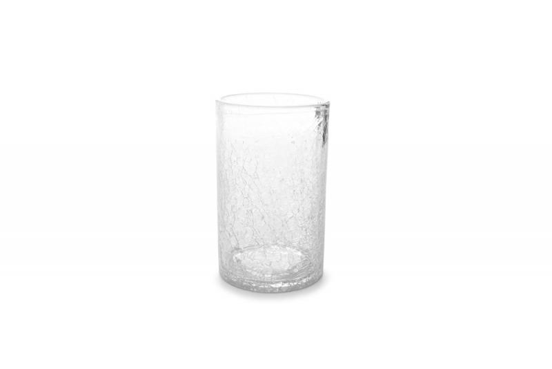 Glass 40cl Crackle