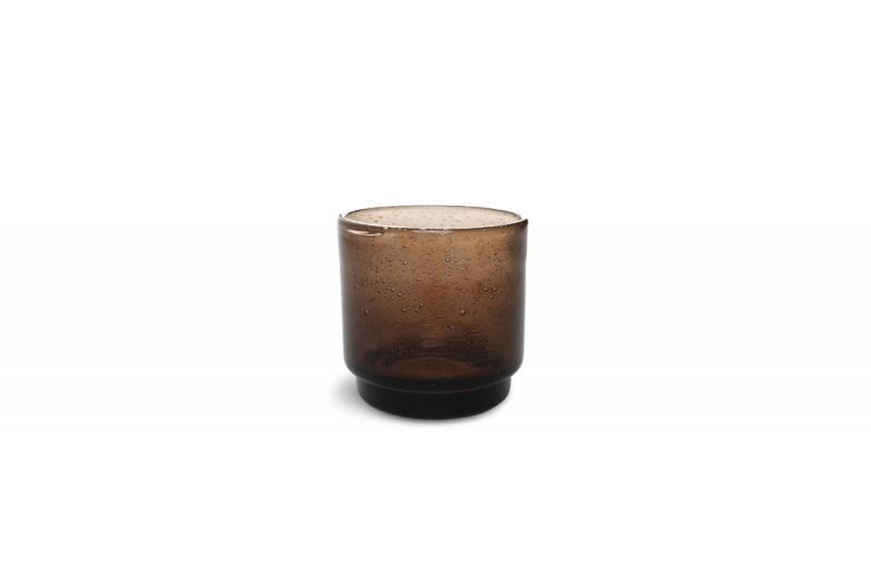 Glass 38cl brown Kolon
