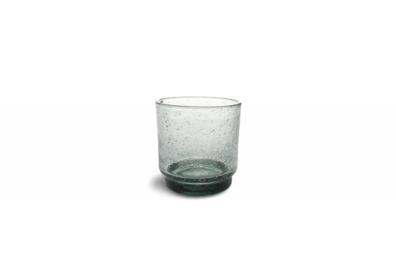 Glass 38cl green Kolon