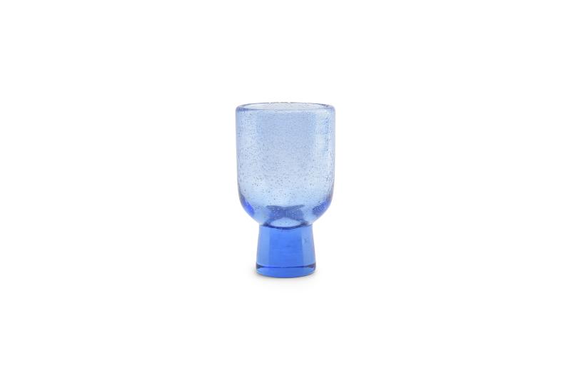 Glass 25cl blue Kolon