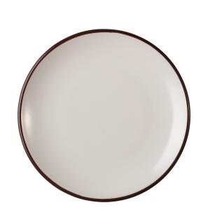 Modest Brown Lona Flat Plate 21 cm