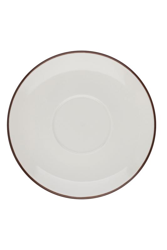 Modest Brown Lona Saucer 19 cm