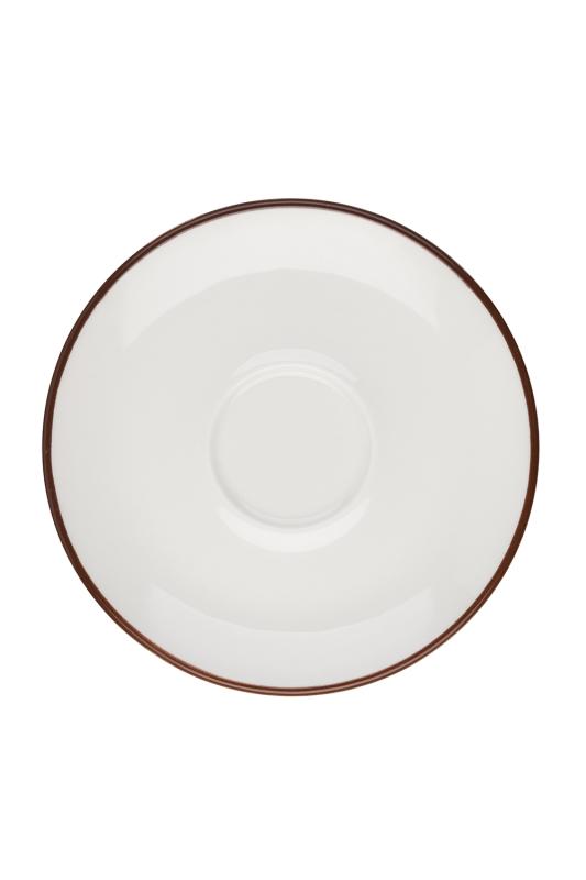 Modest Brown Lona Espresso Saucer 12 cm