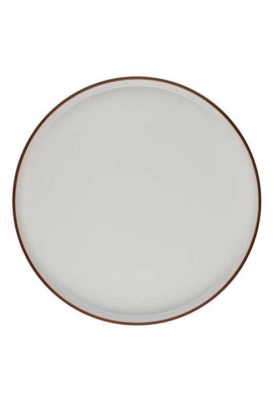 Modest Brown Stolt Flat Plate 28 cm