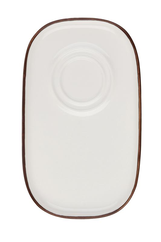 Modest Brown Mesa Coffee Tray 22 cm