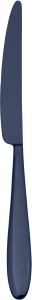 Dessert Knife Mono Anzo Velvet Blue