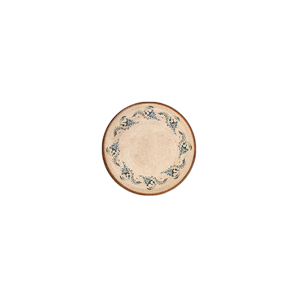 Voyage Navy Lona Flat Plate 17 cm