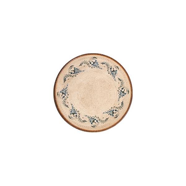 Voyage Navy Lona Flat Plate 23 cm