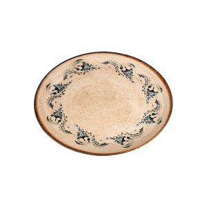Voyage Navy Lona Oval Plate 36 cm