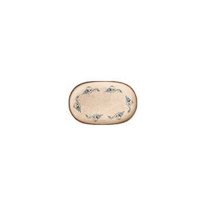 Voyage Navy Magnus Oval Platter 18 cm