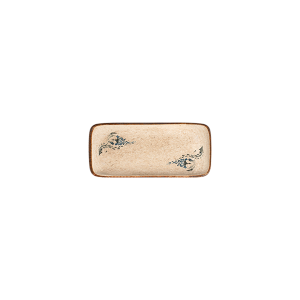 Voyage Navy Quadro Rectangular Plate 22 cm (22 * 10)