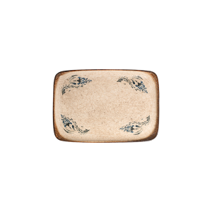 Voyage Navy Quadro Rectangular Plate 31 cm (27 * 20)