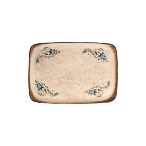 Voyage Navy Quadro Rectangular Plate 37 cm (33 * 23)