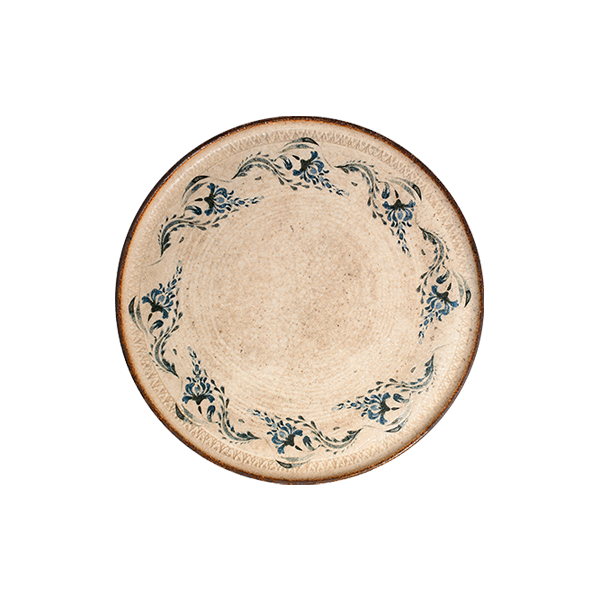 Voyage Navy Mesa Pizza Plate 33 cm