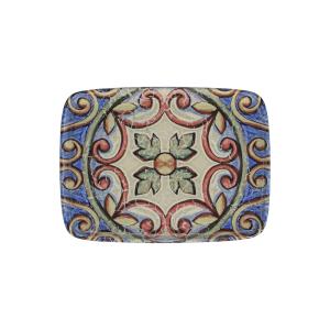 Amalfi Quadro Rectangular Plate 31 cm (27 * 20)