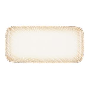 Thin Brown Rectangular Plate 35 cm (34 * 16)