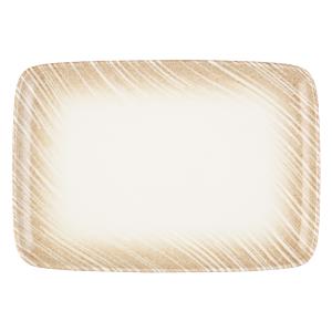 Thin Brown Rectangular Plate 37 cm (33 * 23)