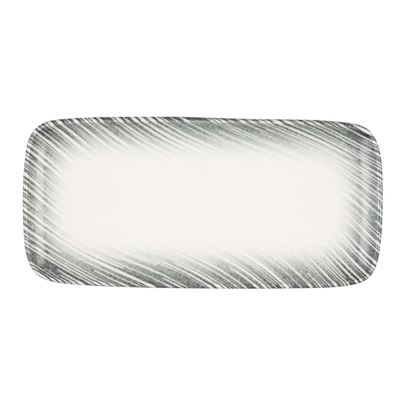 Thin Grey Rectangular Plate 35 cm (34 * 16)