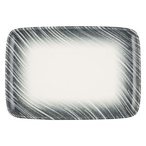 Thin Grey Rectangular Plate 37 cm (33 * 23)