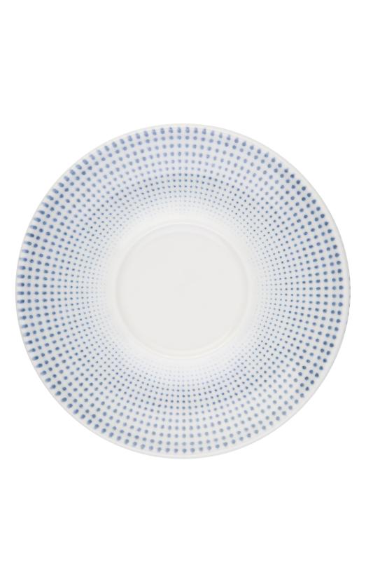 Harmony Blue Lona Saucer 19 cm